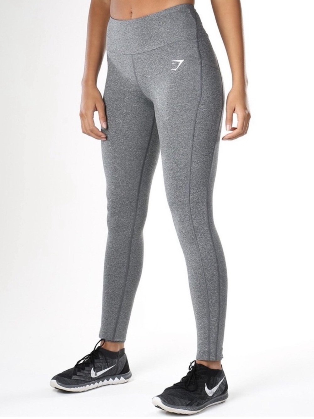 Gymshark Women's Grey Dry Sculpture Leggings Size S